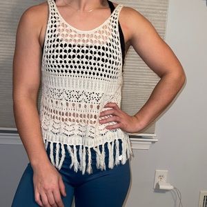 Abercombie and Fitch Crochet top